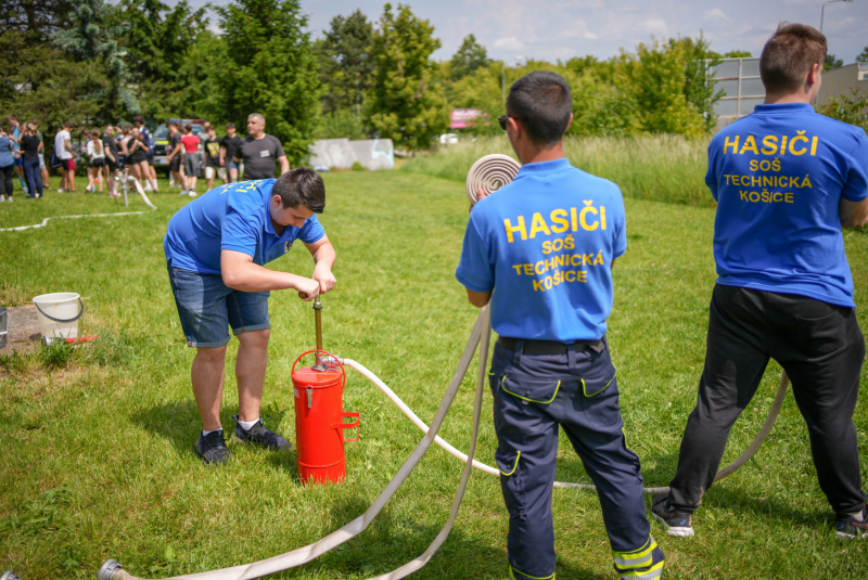 Okresné kolo mladých záchranárov civilnej ochrany (CVČ Popradská