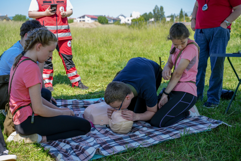 Krajské kolo mladých záchranárov civilnej ochrany (CVČ Popradská